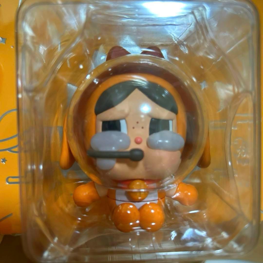 その他 POP MART CRYBABY space cat orange