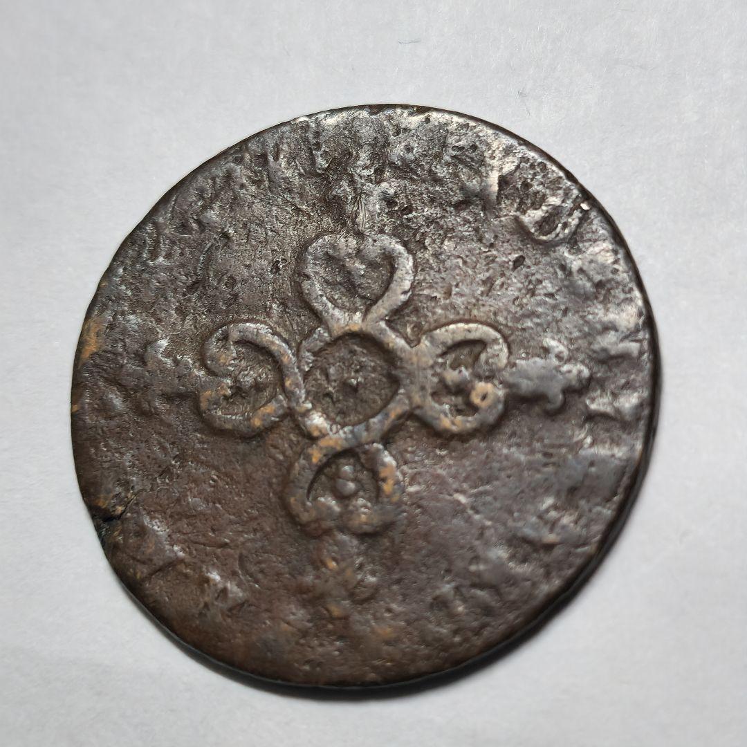 6293. 1710年 - 1712年 フランス 6ドニレ ダルデンヌ