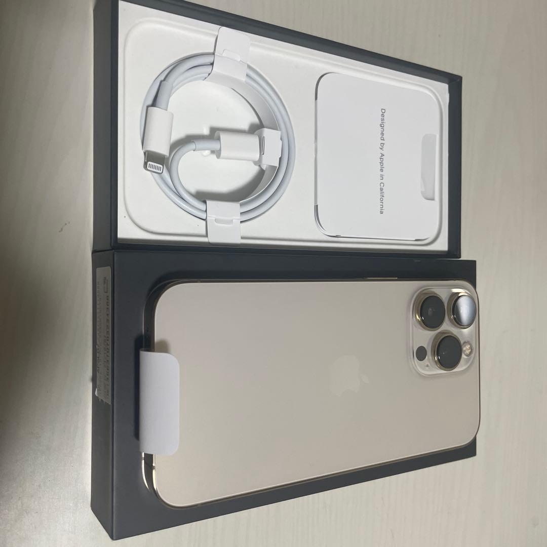 （校章社章）Apple iPhone 13 Pro ゴールド 本体