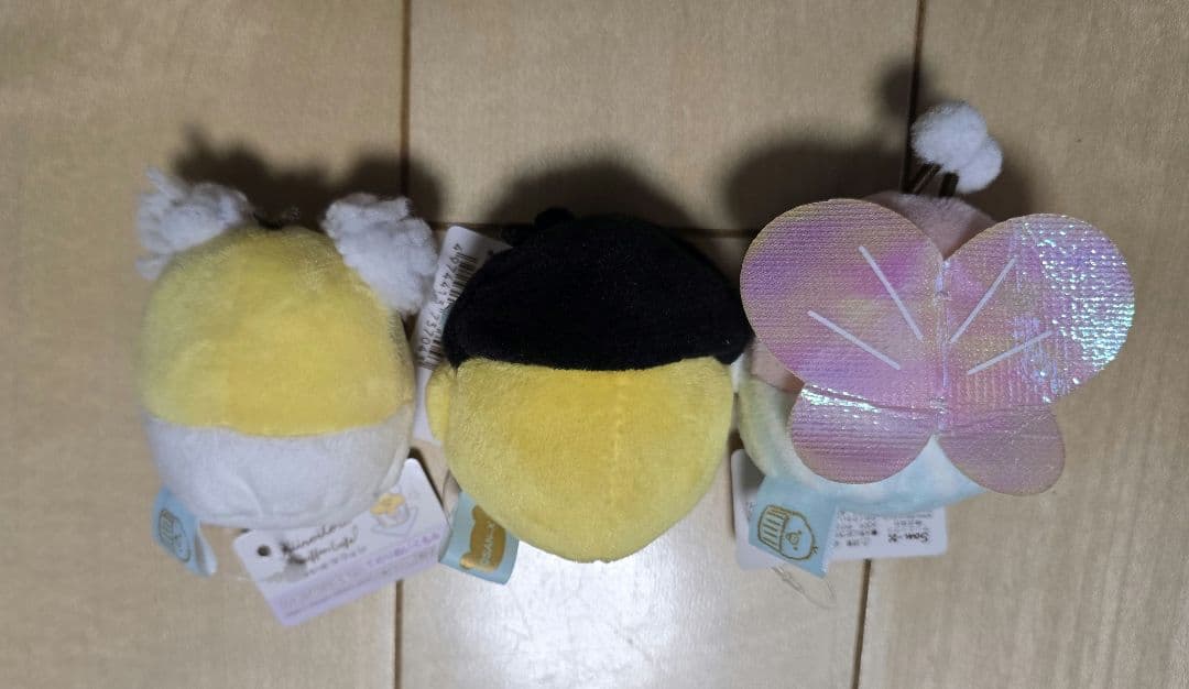 キイロイトリ マフィンカフェ てのりぬいぐるみ 3種セット リラックマ