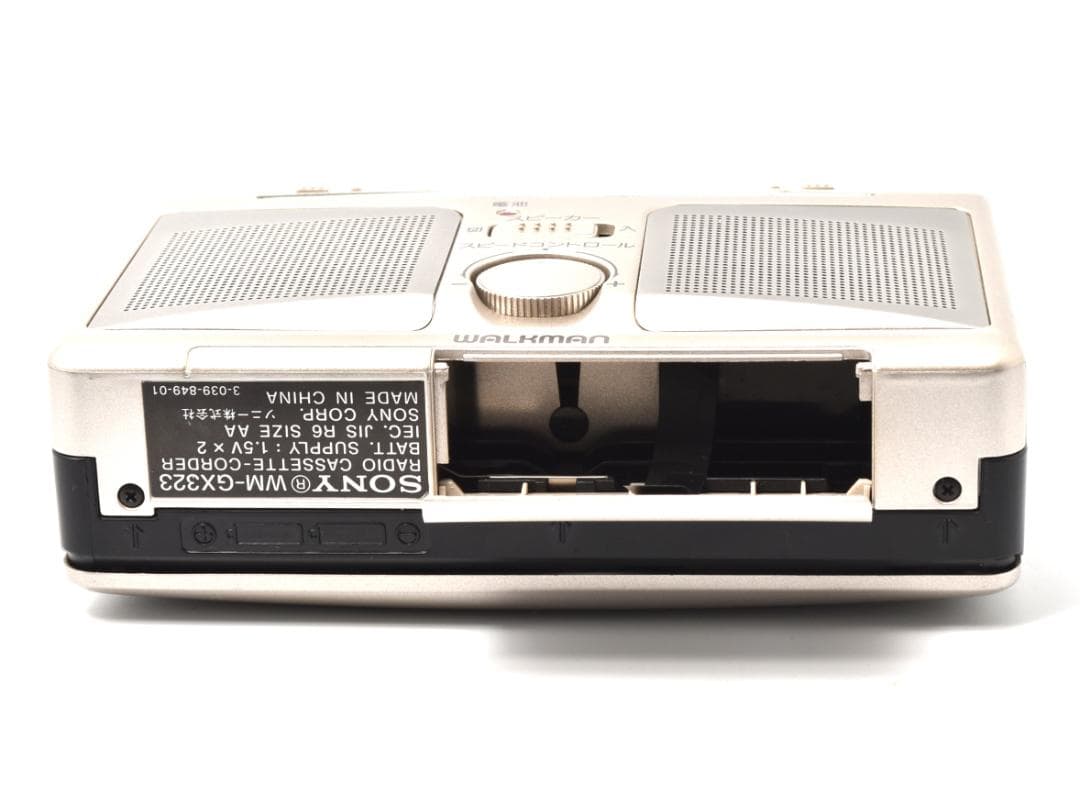 SONY ウォークマン FM/AMラジオ カセット WM-GX323