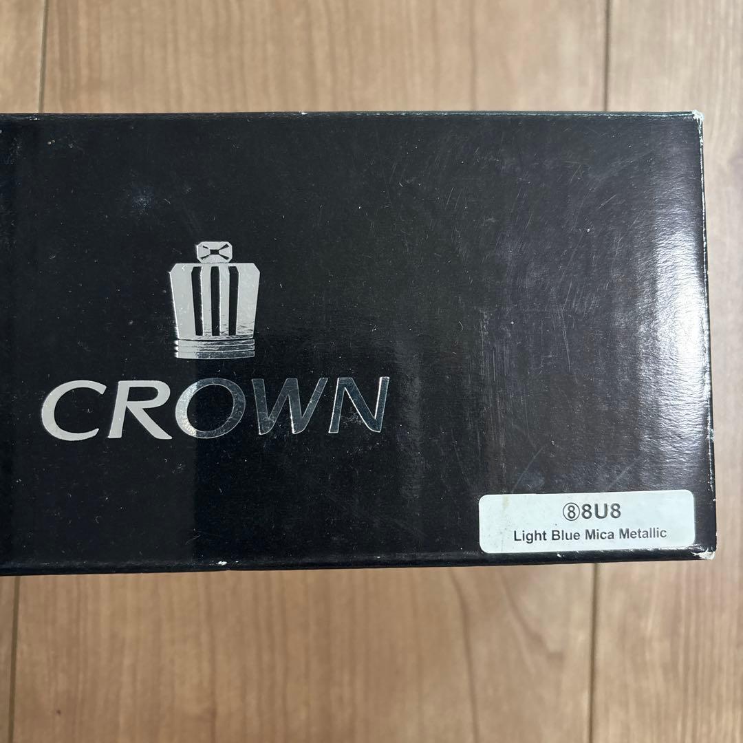 【非売品】TOYOTA クラウン　色見本ミニカーライトブルーマイカメタリック