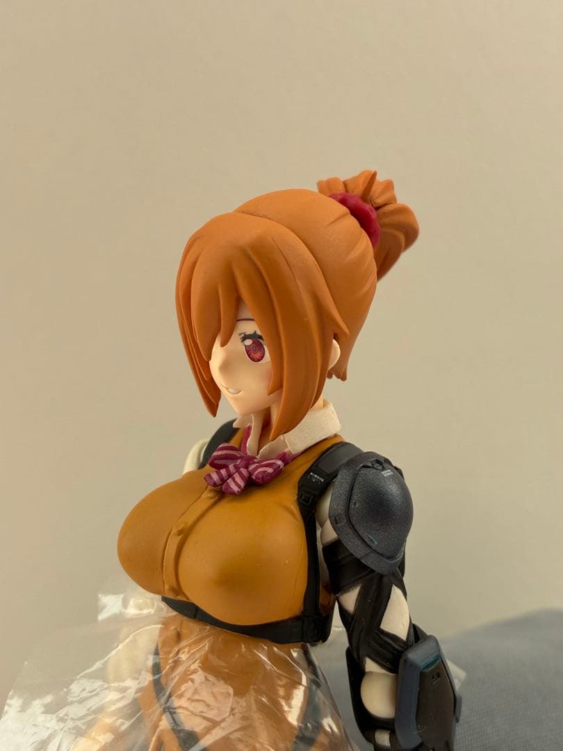 純正じゃないフェイスパーツ付き　figma エグゾアーム・ジョシコウセイ（武器無