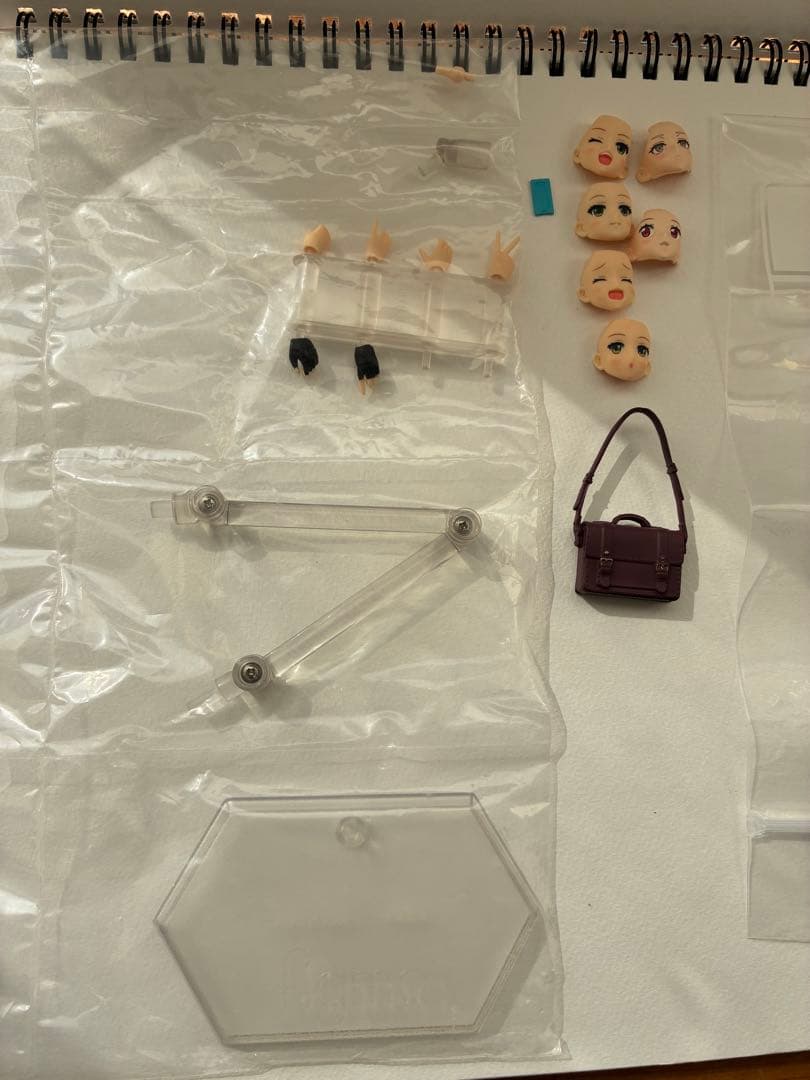 純正じゃないフェイスパーツ付き　figma エグゾアーム・ジョシコウセイ（武器無