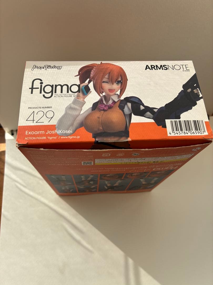 純正じゃないフェイスパーツ付き　figma エグゾアーム・ジョシコウセイ（武器無