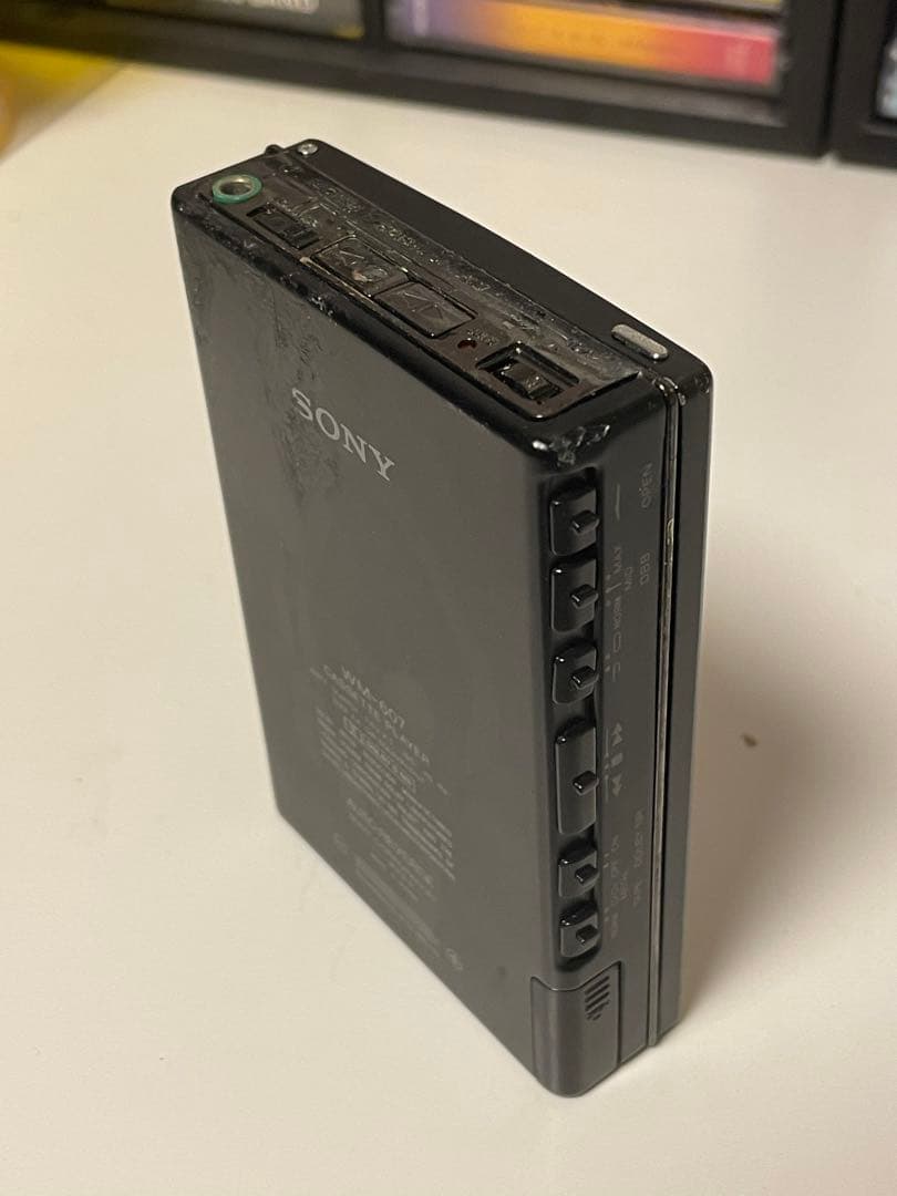 希少SONY walkman　カセットウォークマン WM-607　動作品　ソニー