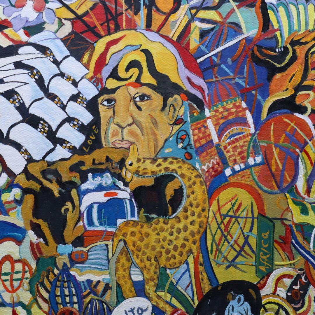 ジミー大西 油彩画 10号