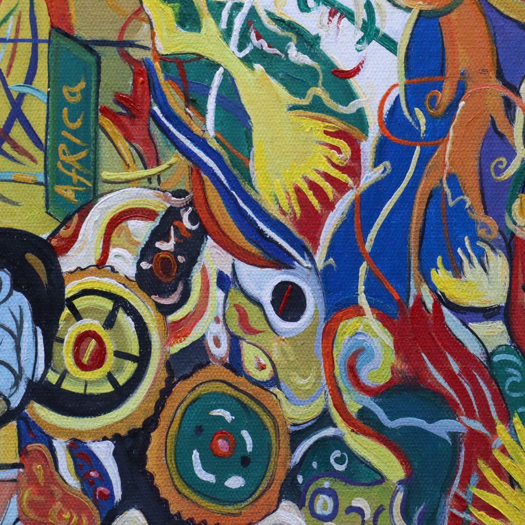 ジミー大西 油彩画 10号