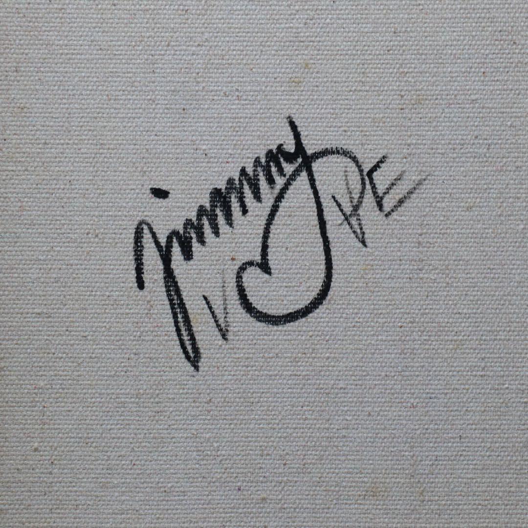 ジミー大西 油彩画 10号