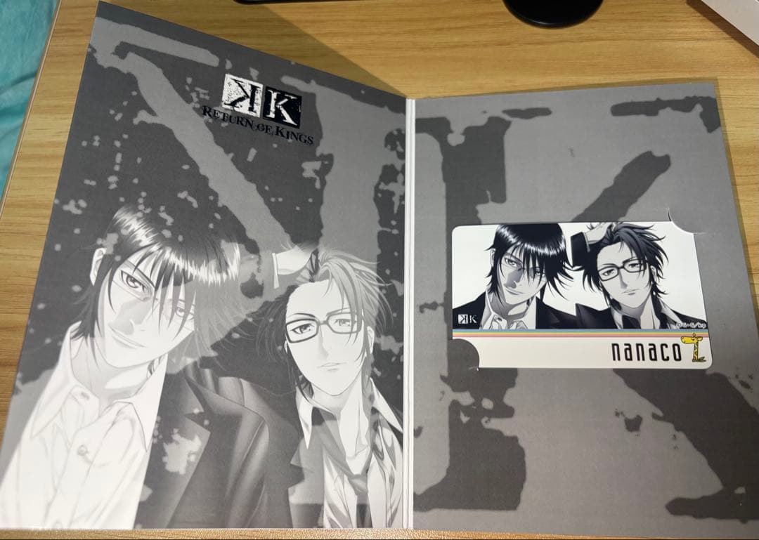 宗像礼司&伏見猿比古 額装イラスト nanaco