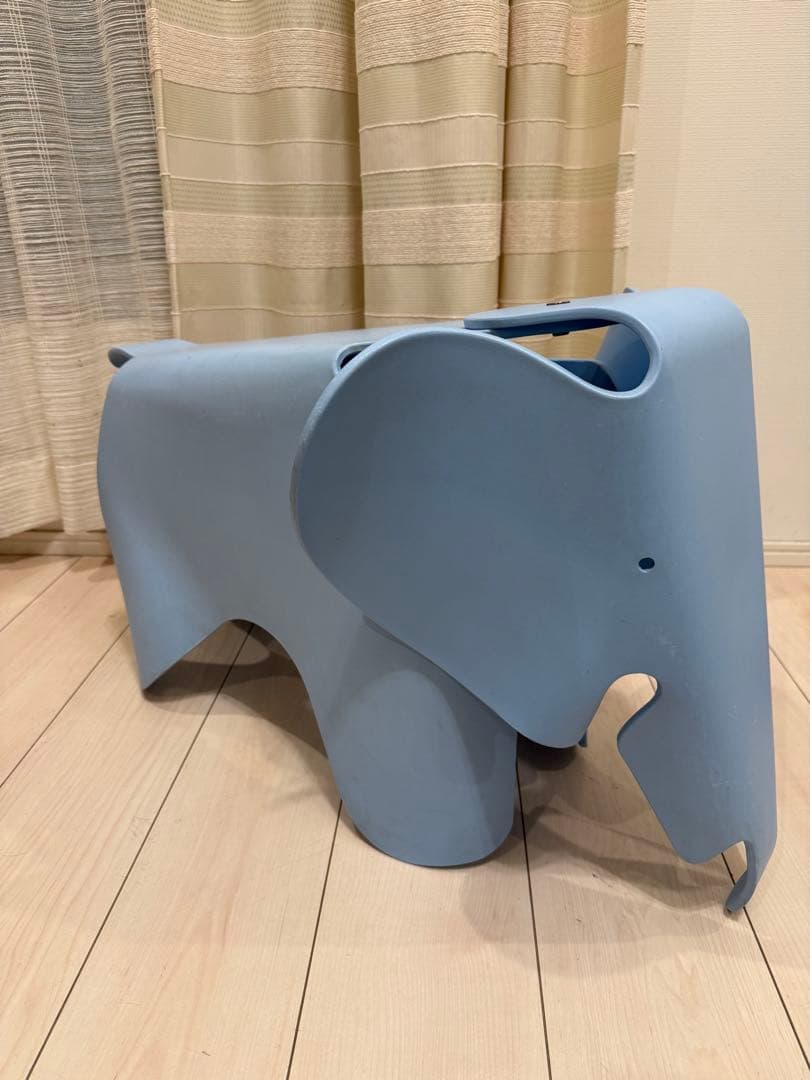 イームズエレファント　リプロダクト品　ブルー　椅子　スツール　イス　チェア