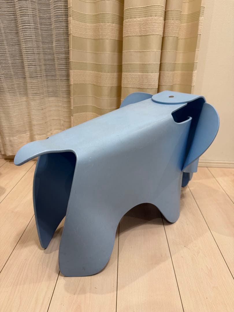 イームズエレファント　リプロダクト品　ブルー　椅子　スツール　イス　チェア