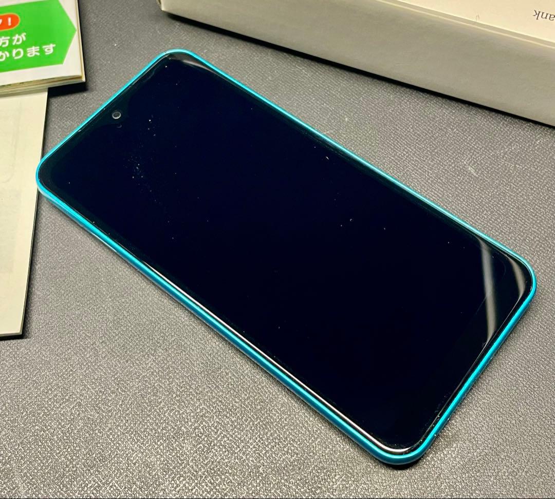 arrows we （A101FC） スマートフォン ブルー 極美品 使用僅か