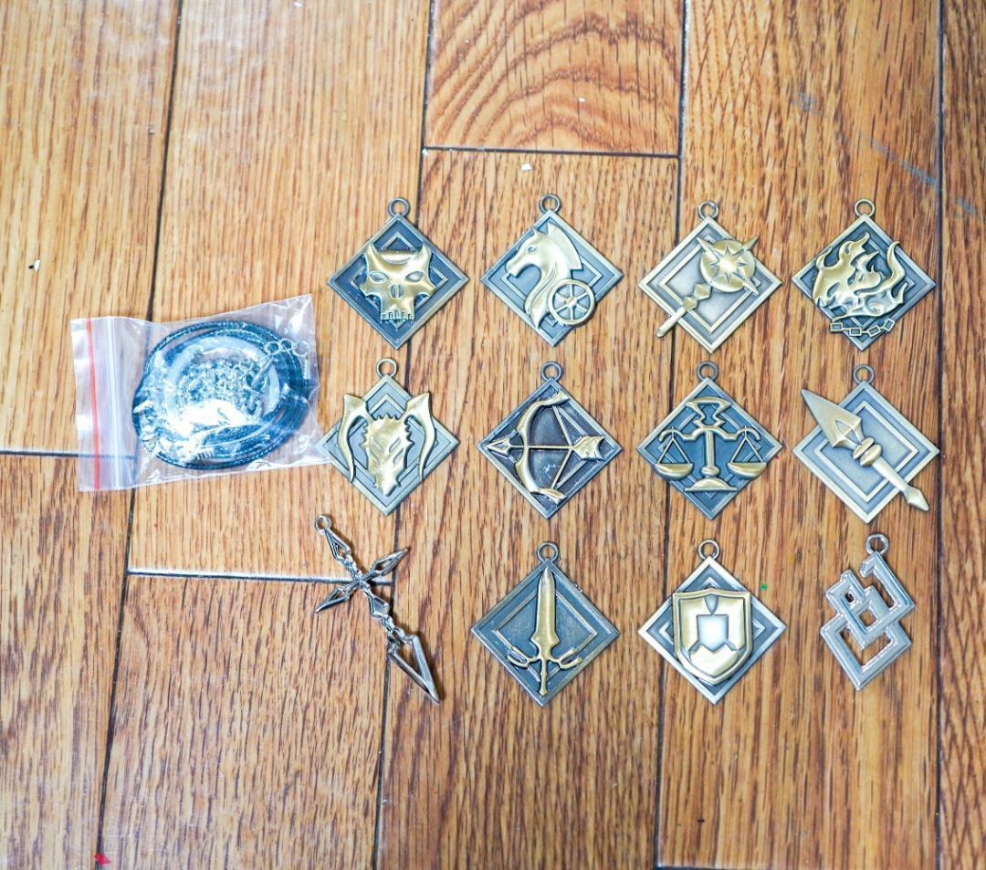 キーホルダー fate zero セイバー ランサー リボン袋付【残3のみ】