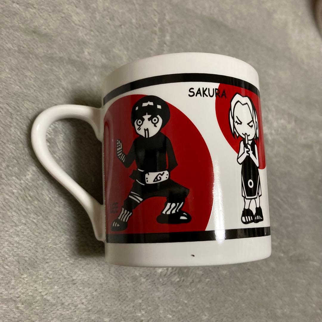 【中古品】ナルト・銀魂・家庭教師ヒットマンREBORN マグカップ 3個セット