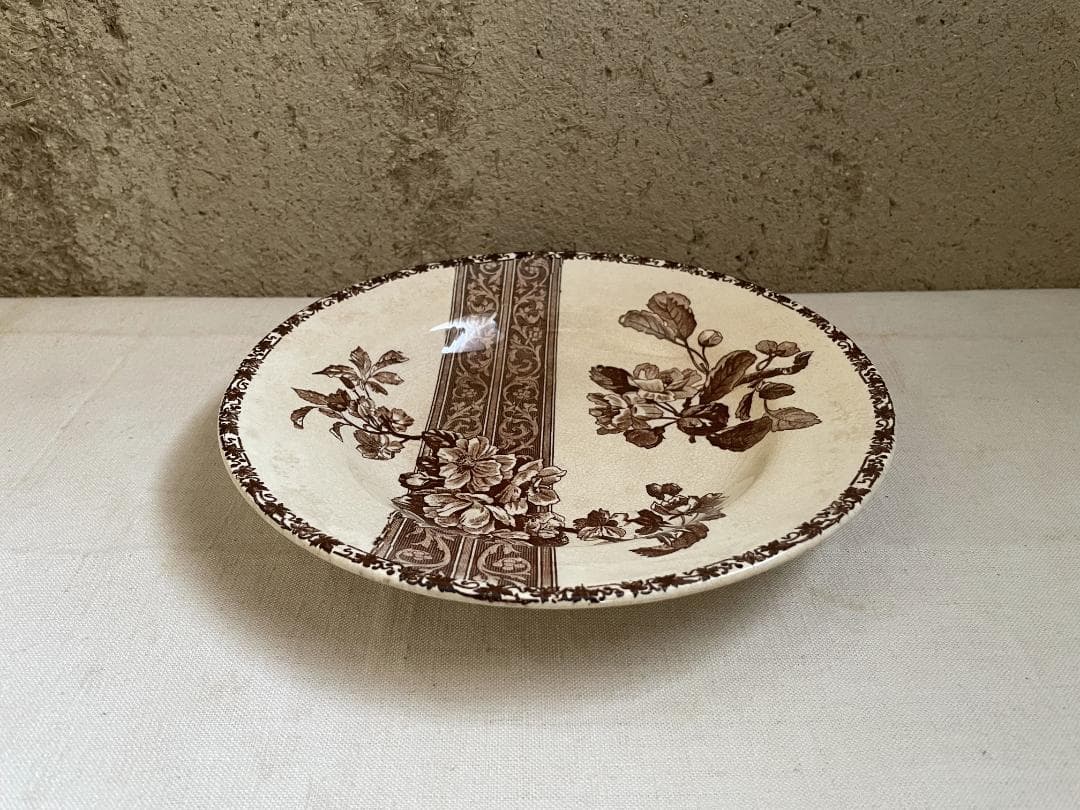 エミールブルジョワ　深皿 N-874/フランスアンティーク/ブロカント