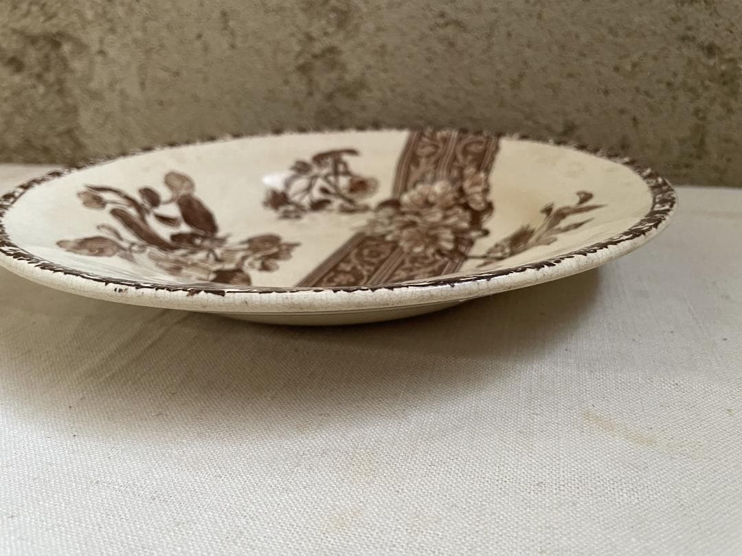エミールブルジョワ　深皿 N-874/フランスアンティーク/ブロカント