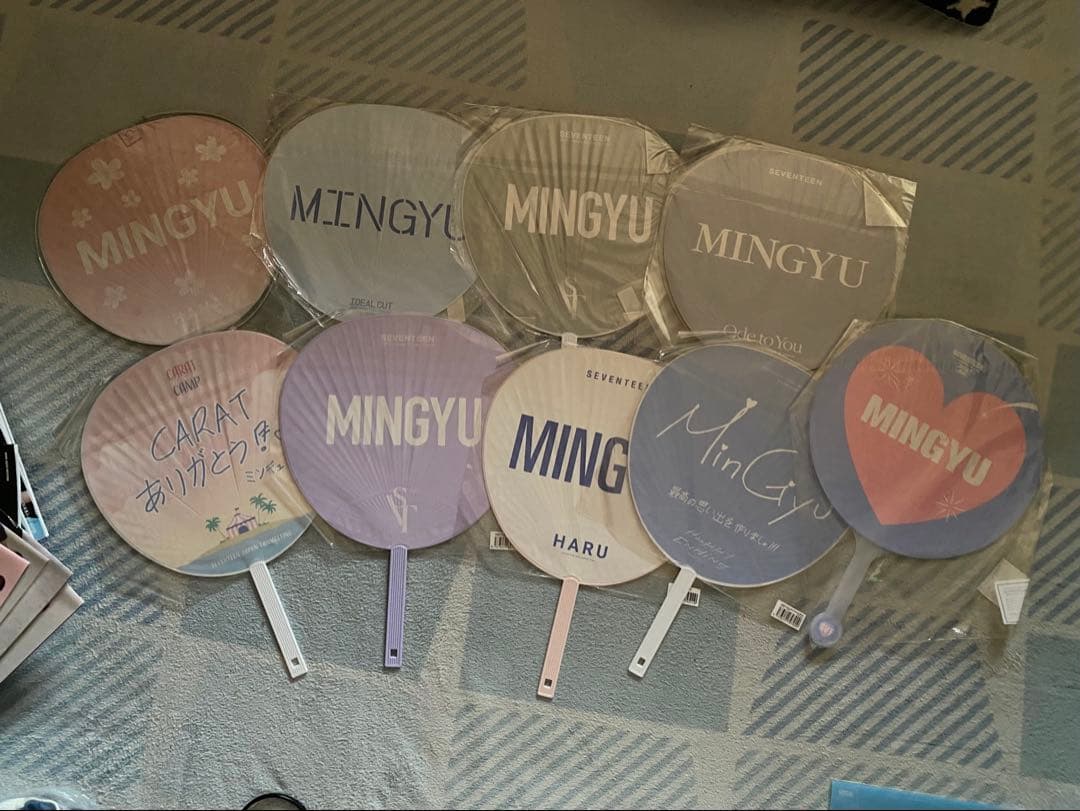 SEVENTEEN セブチ ミンギュ うちわ