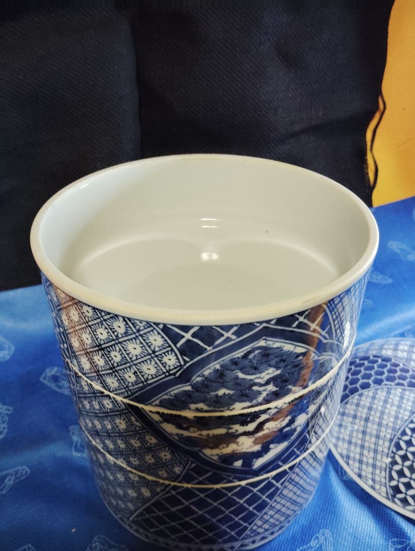 陶器 重箱 アンティーク