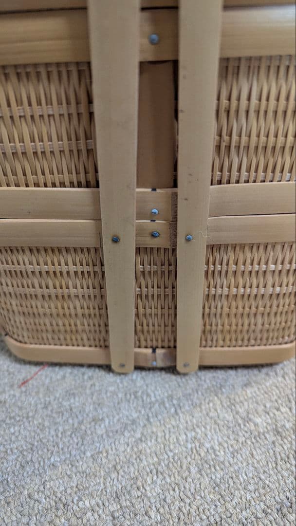 ◆超稀少◆激レア◆　◆廃盤品◆　新品・未使用　桑原竹細工店　千筋三段重