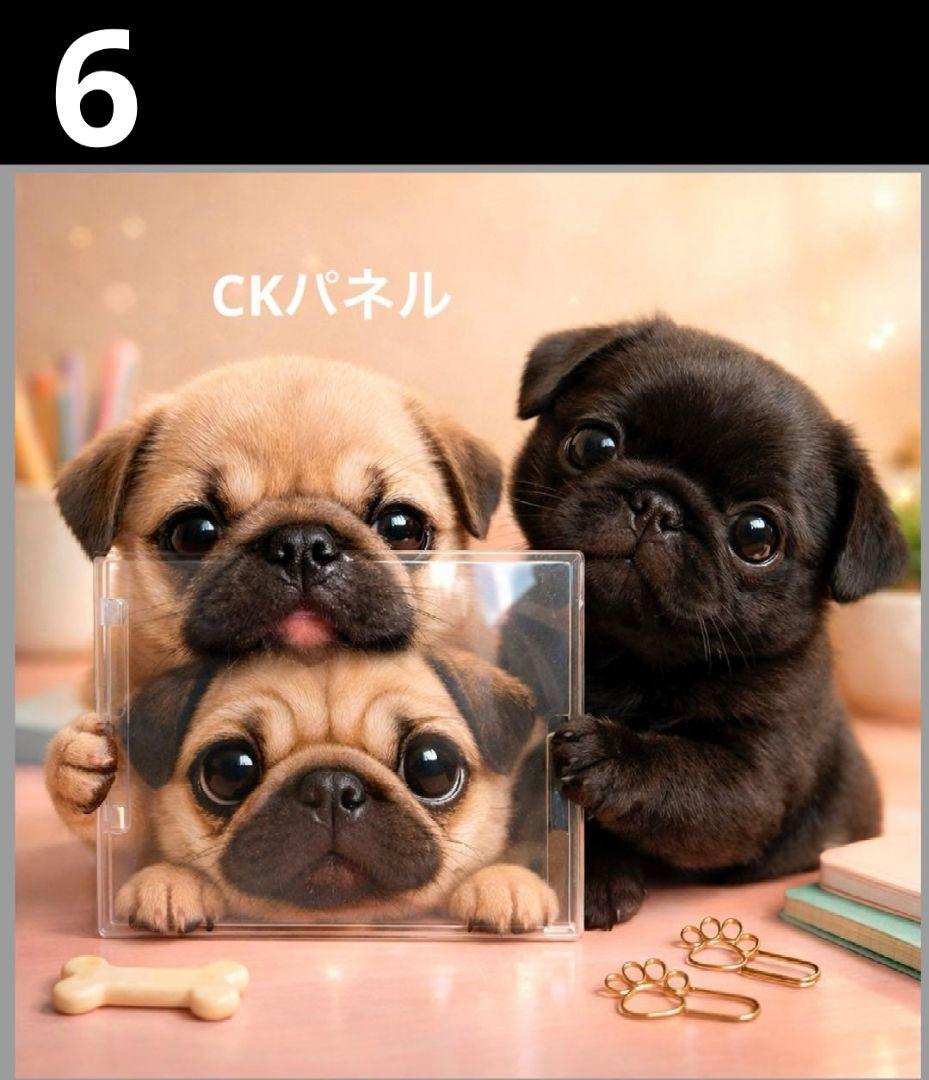 オーダーページ　ハンカチ541 わんこさん柄　ハンドメイド3/9