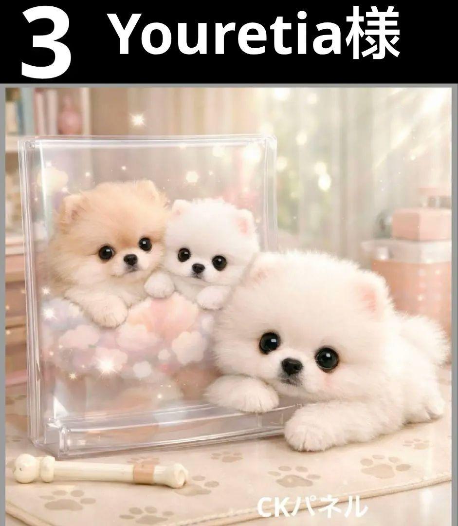 オーダーページ　ハンカチ541 わんこさん柄　ハンドメイド3/9