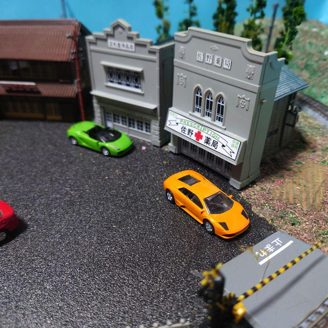 【動作品】鉄道模型ジオラマ完成品『Nゲージ』パワーバック付