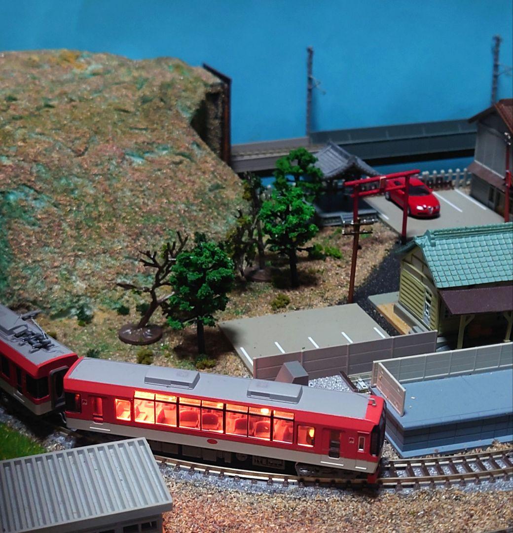 【動作品】鉄道模型ジオラマ完成品『Nゲージ』パワーバック付