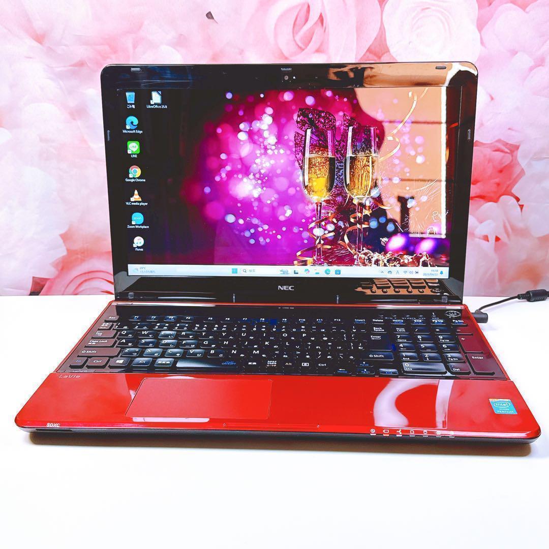 新品SSDで爆速✨すぐ使えるカメラ付きノートパソコン✨オフィス付き 薄型