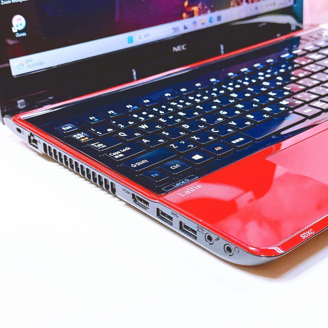 新品SSDで爆速✨すぐ使えるカメラ付きノートパソコン✨オフィス付き 薄型