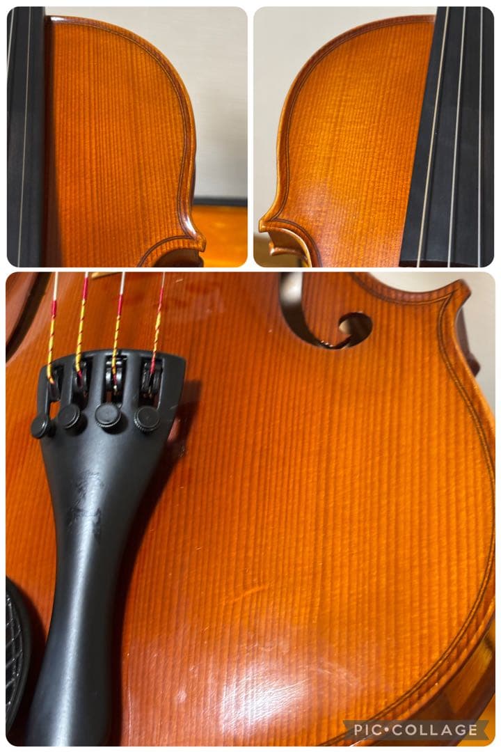 【弦張り替え済み】K.シモーラ　バイオリン　No.70 4/4 1996