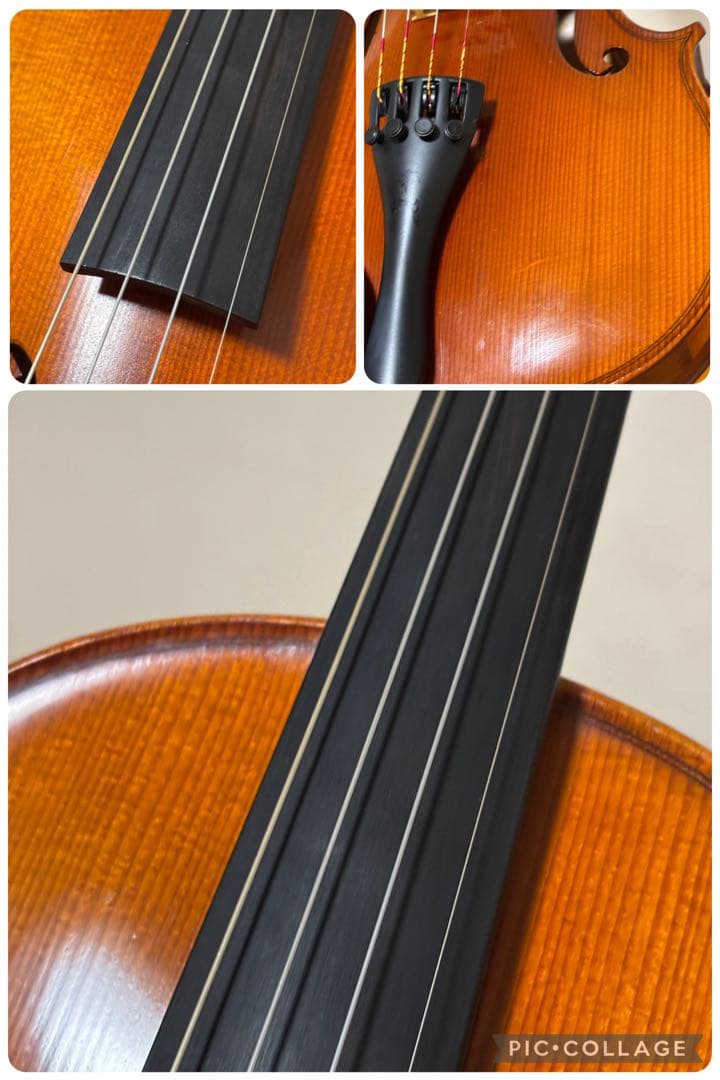 【弦張り替え済み】K.シモーラ　バイオリン　No.70 4/4 1996