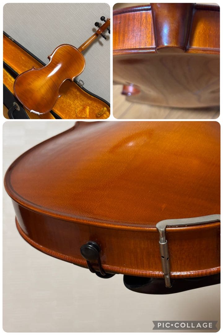 【弦張り替え済み】K.シモーラ　バイオリン　No.70 4/4 1996