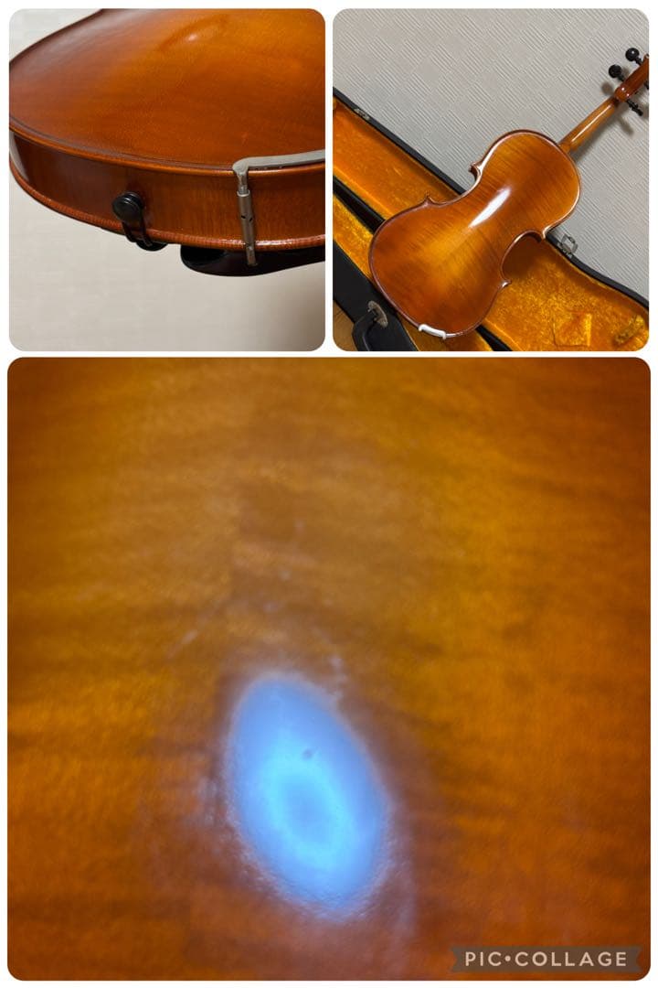 【弦張り替え済み】K.シモーラ　バイオリン　No.70 4/4 1996