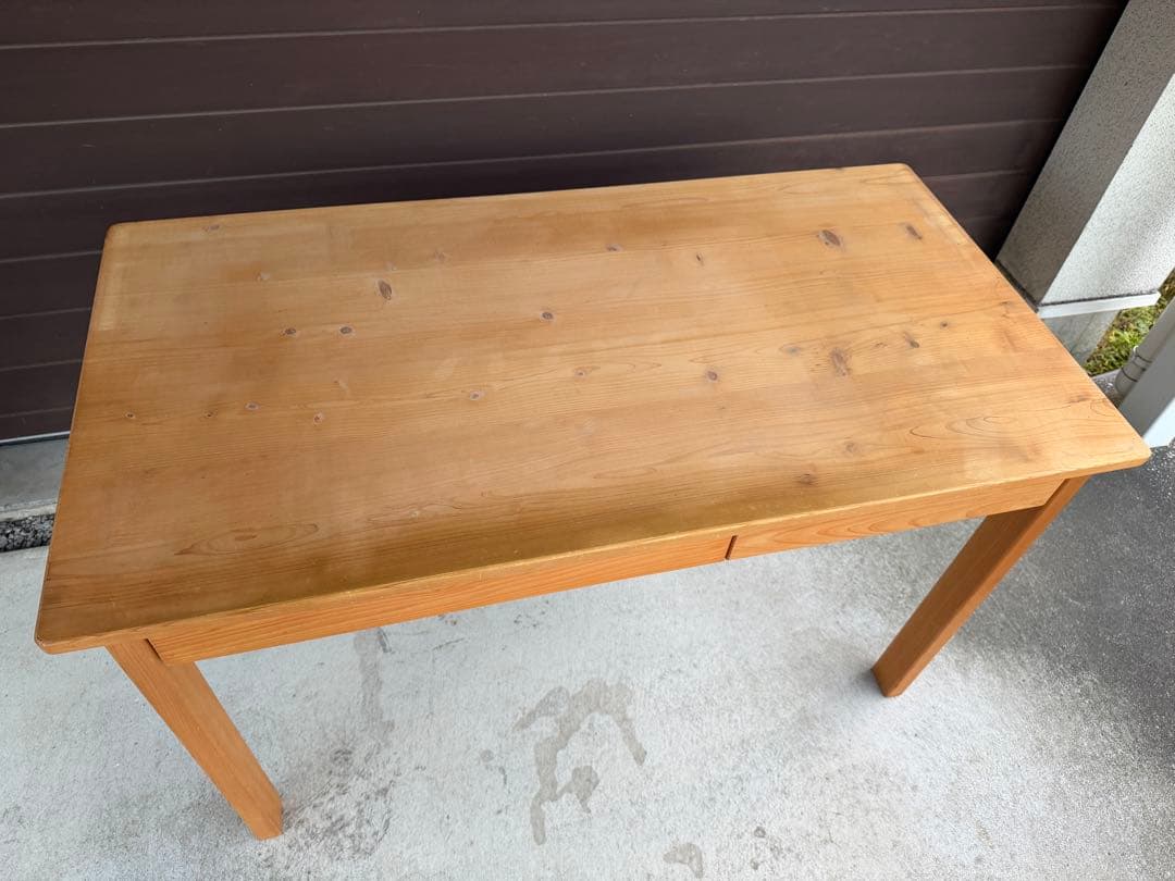 【キシル・XYL】 学習机 4本脚デスク 115