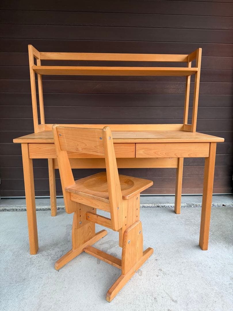 【キシル・XYL】 学習机 4本脚デスク 115