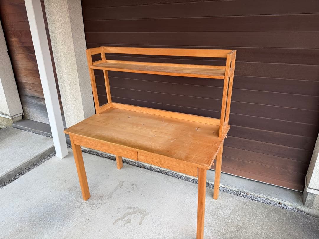 【キシル・XYL】 学習机 4本脚デスク 115