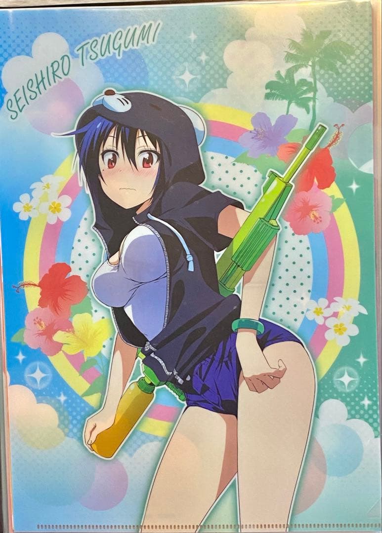 ニセコイ クリアファイル＋キーホルダー　7点セット