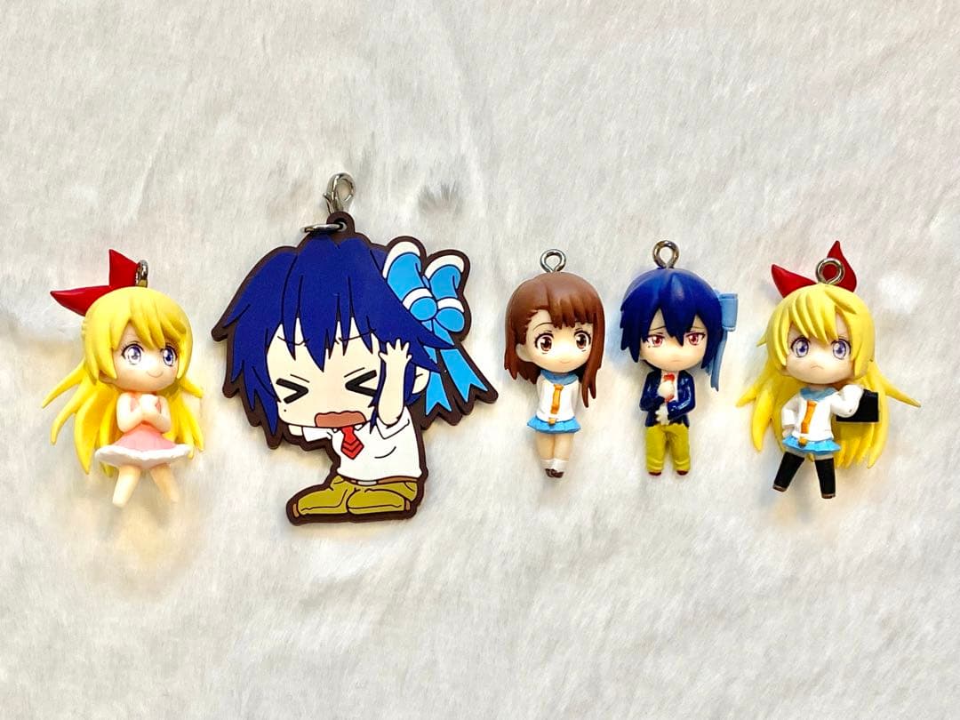 ニセコイ クリアファイル＋キーホルダー　7点セット