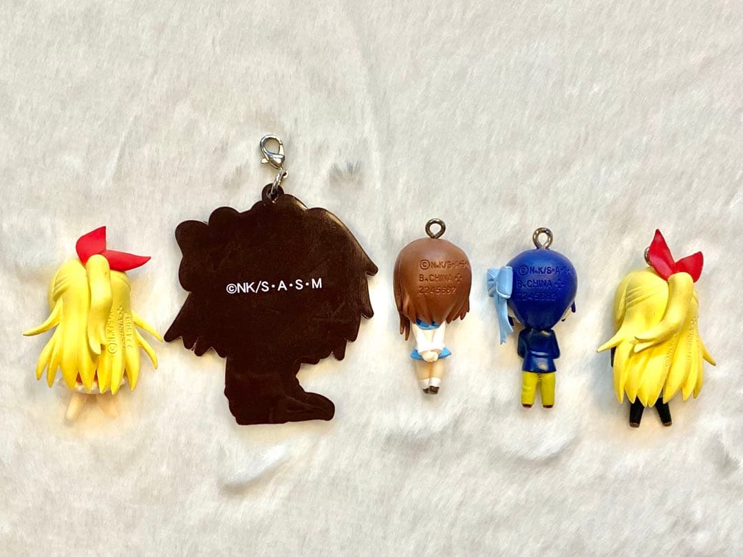 ニセコイ クリアファイル＋キーホルダー　7点セット