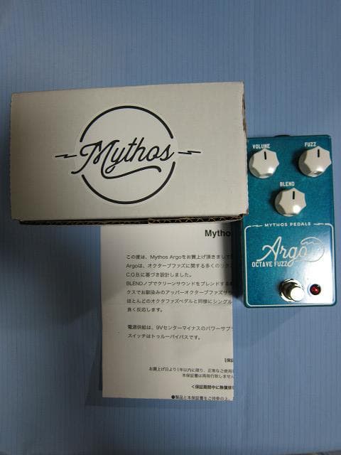 ギター Mythos Pedals Argo Octave Fuzz