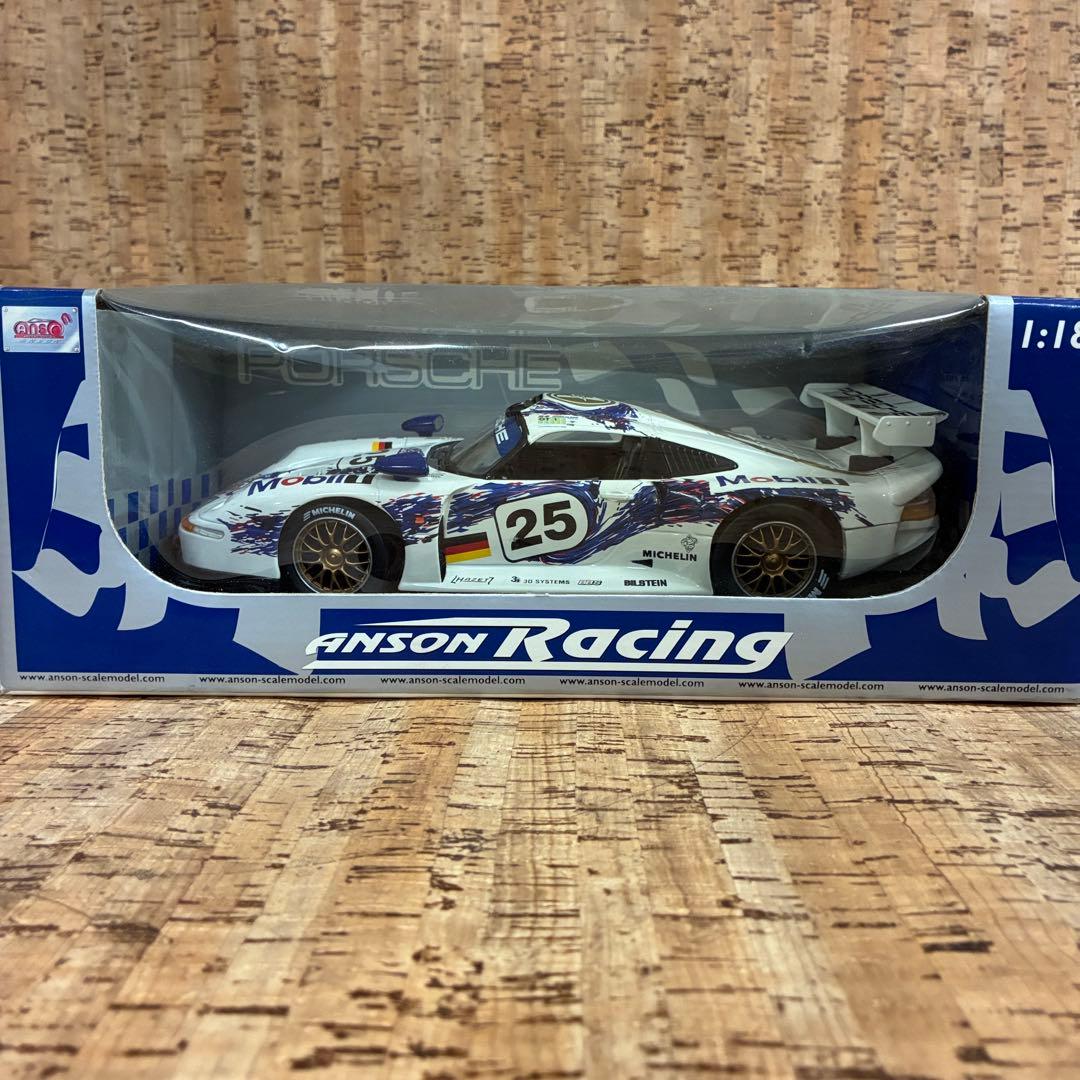Anson Racing Porsche 911 GT1 1:18 ミニカー