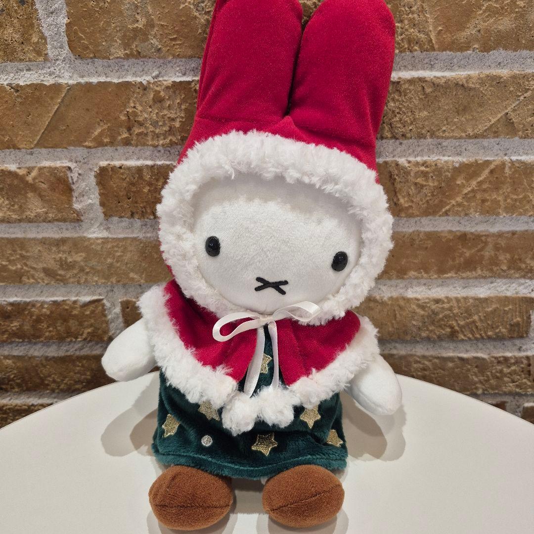クリスマスケープミッフィーぬいぐるみ　ミッフィー　クリスマス