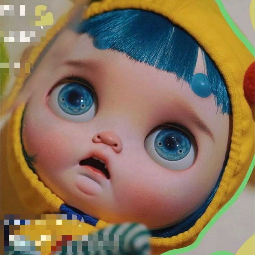 作家様カスタムブライス ドール 幼い まんまる 人形 かわいい ミンミン