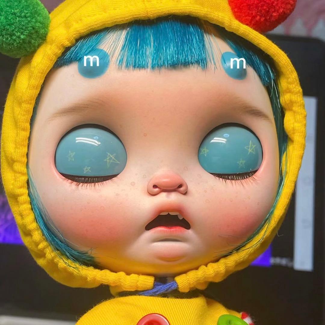 作家様カスタムブライス ドール 幼い まんまる 人形 かわいい ミンミン