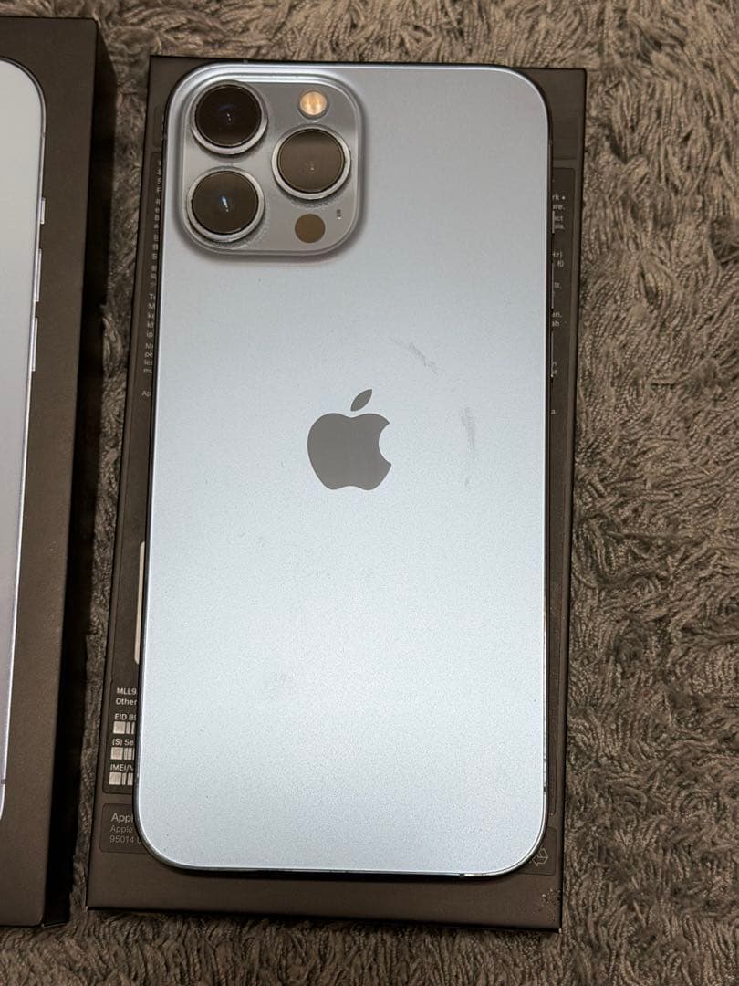 I phone 13 Pro Max 【ケース、説明書、備品付、シャッター音無】