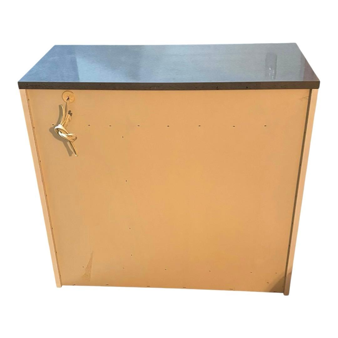 キッチンカウンター ホワイト 鏡面仕上げ