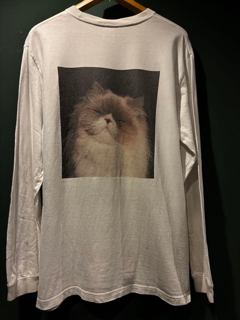 カネコアヤノ 燦々 ロンT シャツ ホワイト Lサイズ