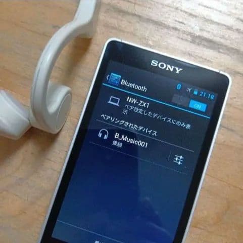 J*]様 SONYウォークマンNW-ZX1 128GB　動作良好