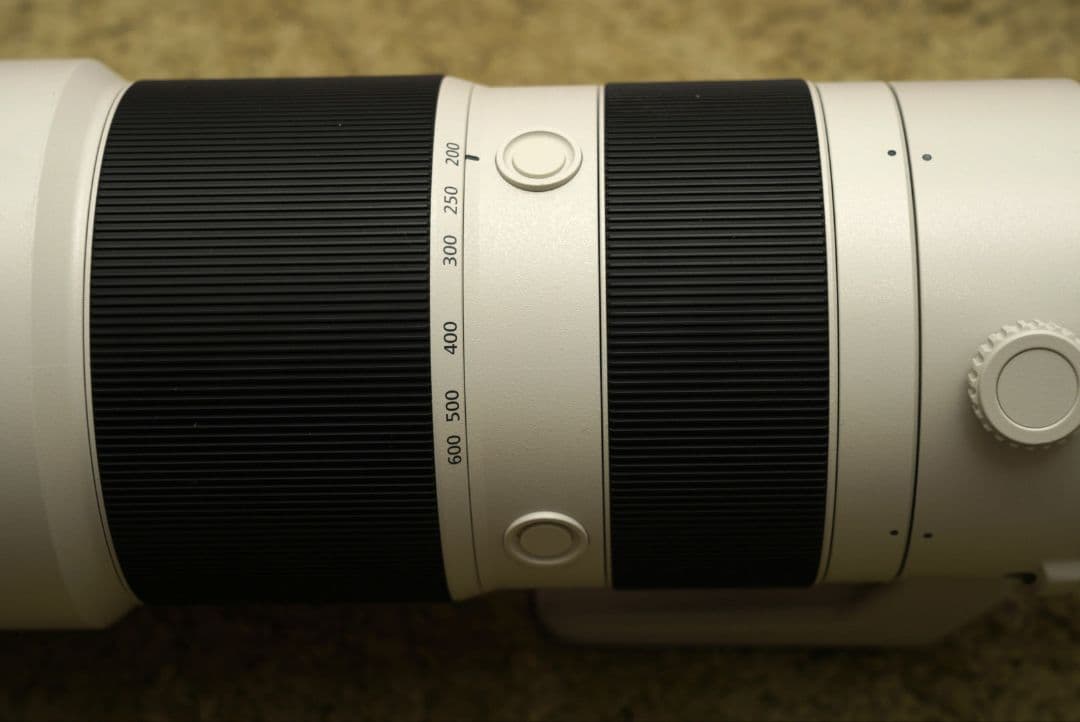SONY FE 200-600mm F5.6-6.3 G ＋ 保護フィルター付き